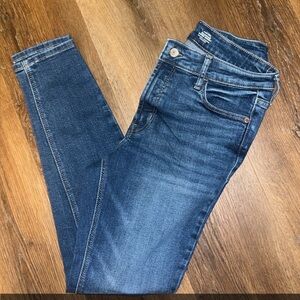 Old Navy Women's Skinny Jeans - Dark Blue